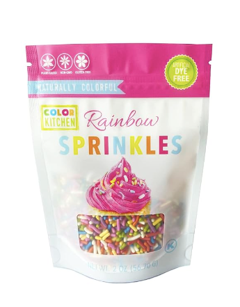 plant-based best rainbow sprinkles