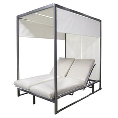 Contempo Double Sling Sunbed with Covered Canopy