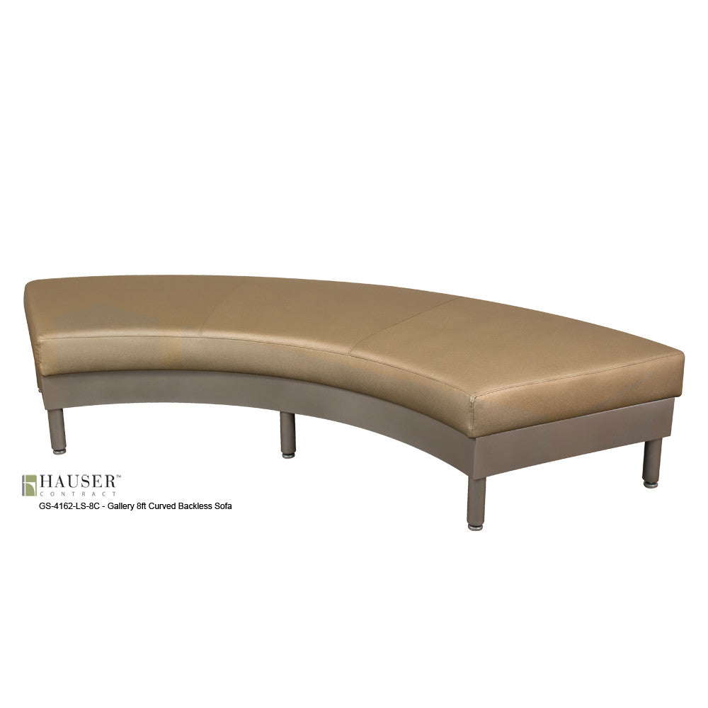Gallery Curved Backless Sofa Hauser Contract