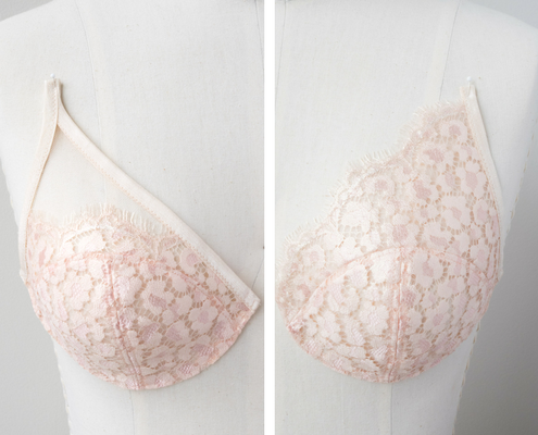 Two Ways to Use Lace for the Fenway Bra - Orange Lingerie
