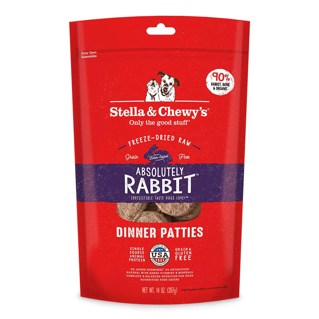 Stella & Chewy Freeze Dried Dog Food - Rabbit