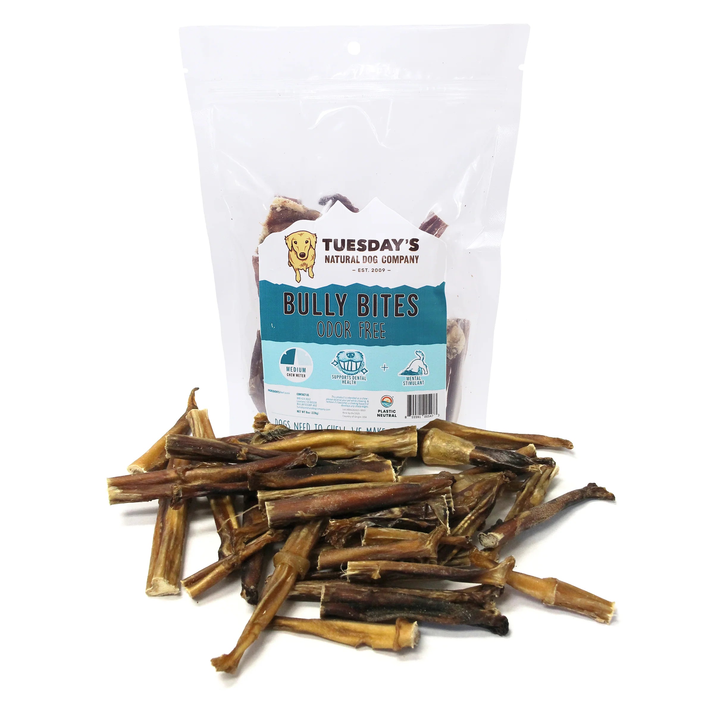 Bully Bites USA - Small Mini Bully Sticks -8 oz