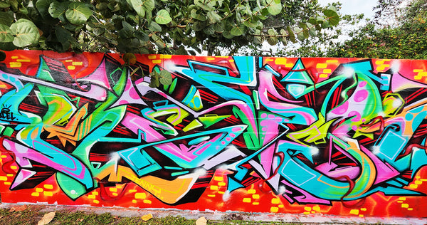 Kever one graffiti artist interview street art mural aerosol artist