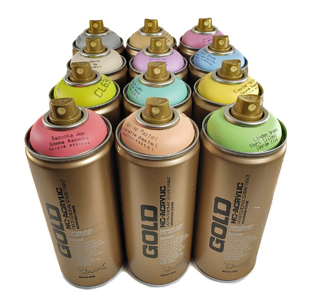 Montana Gold Spray Paint - Classic Colors