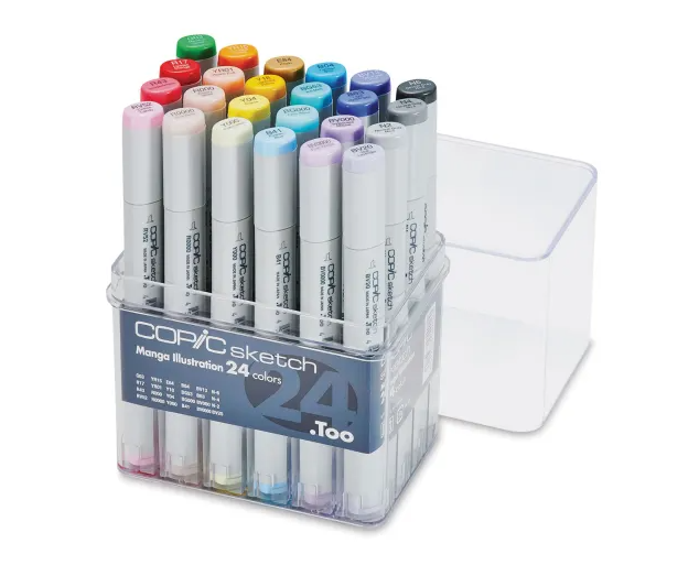 Copic Classic Markers, Basic Set, 12 Markers 