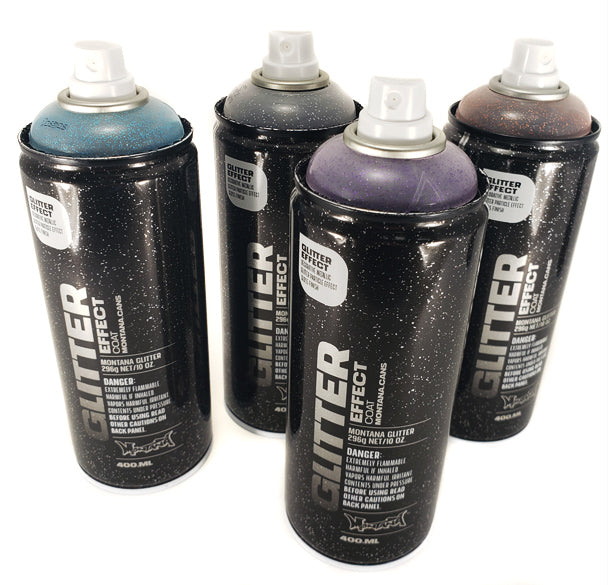 Montana Cans METALLIC EFFECT Spray Paint, 400ml, Titanium - Sam