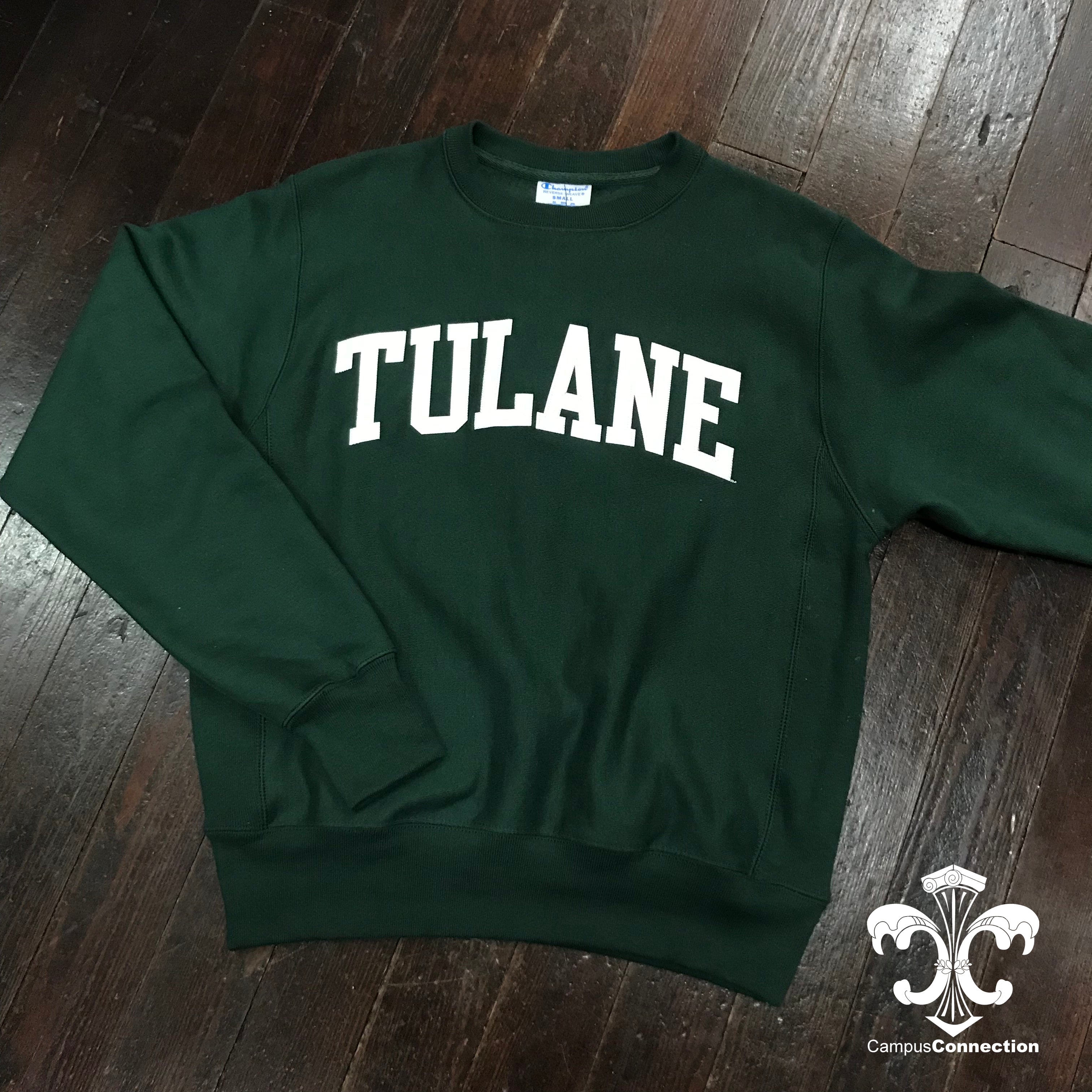 tulane champion sweatshirt