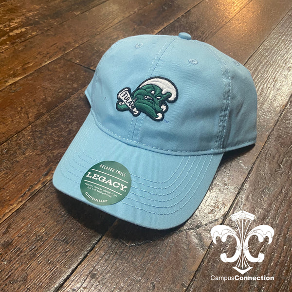 Tulane Angry Wave Hat - Blue – Campus Connection