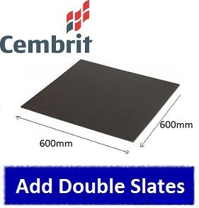 Cembrit Westerland Slate 600 x 300mm - Blue / Black | Roofing Outlet