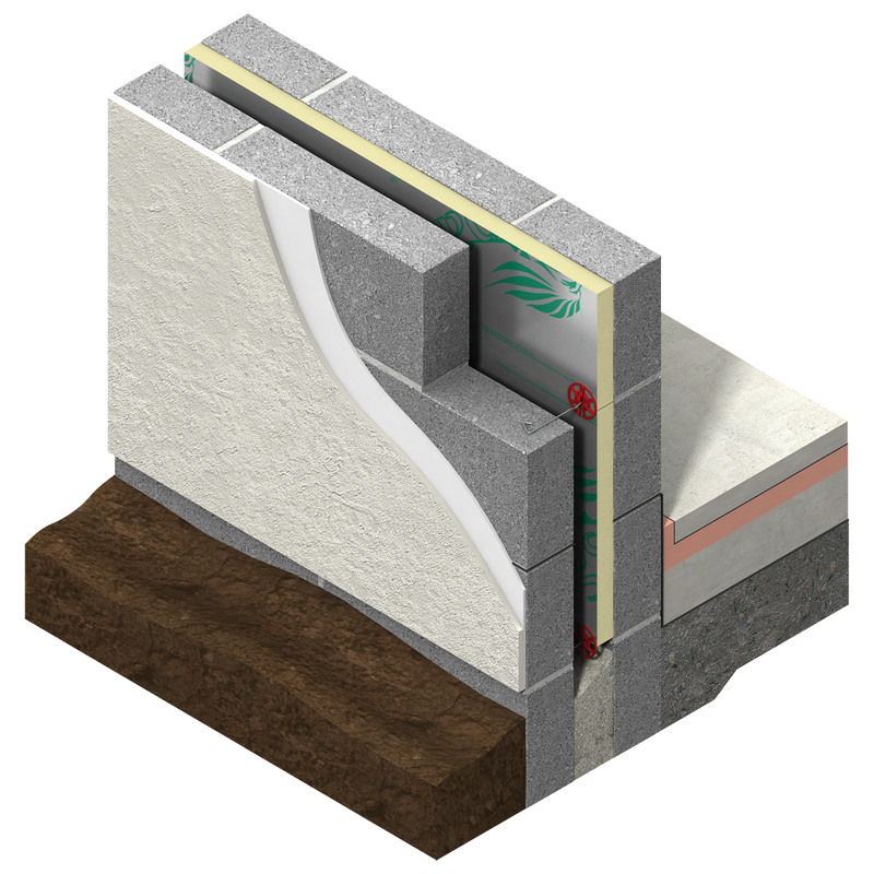 Kingspan Thermawall Tw50 Partial Fill Cavity Wall Insulation Board 1 Roofing Outlet 