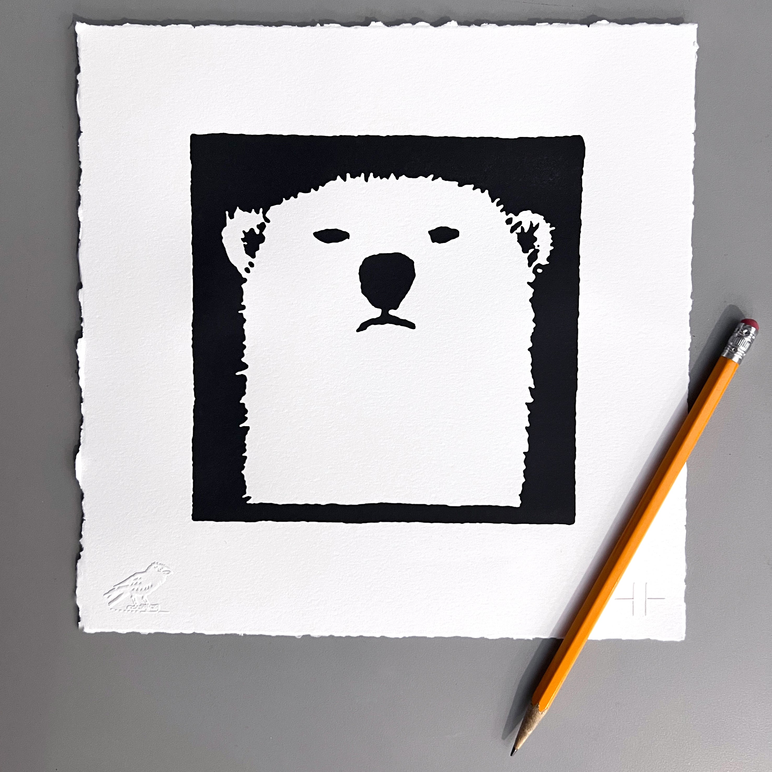 His Dark Materials, The Consul and the Bear print, open edition (unsigned) by Philip Pullman
