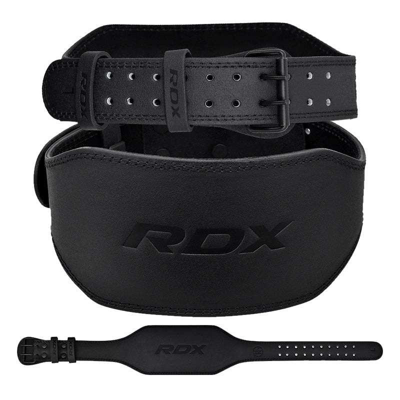 RDX 4 Inch Leather Weightlifting Belt – RDX Sports