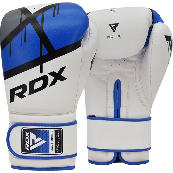 RDX MMA Hybrid Sparring Gloves, Maya Hide Leather, Open Ventilated