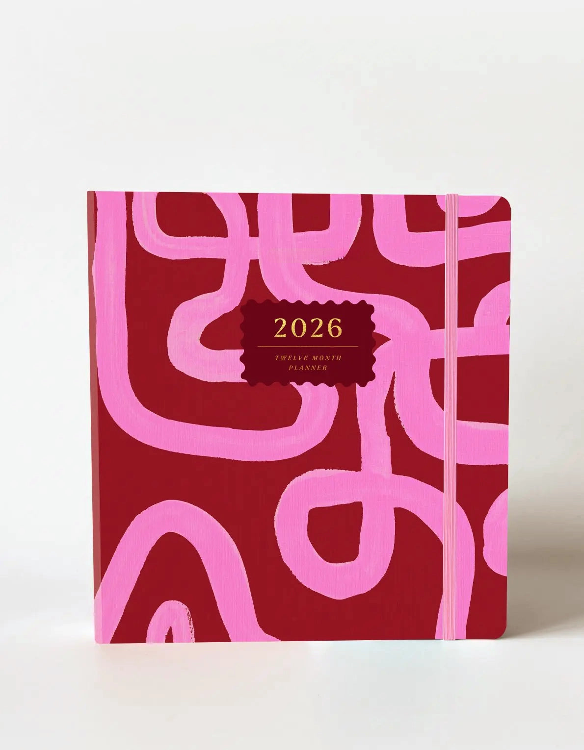 Magenta Swirl 2026 Hardcover Planner