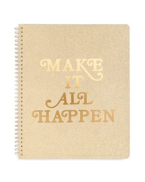 Make It All Happen Notebook - Trinkets and Treasures 
