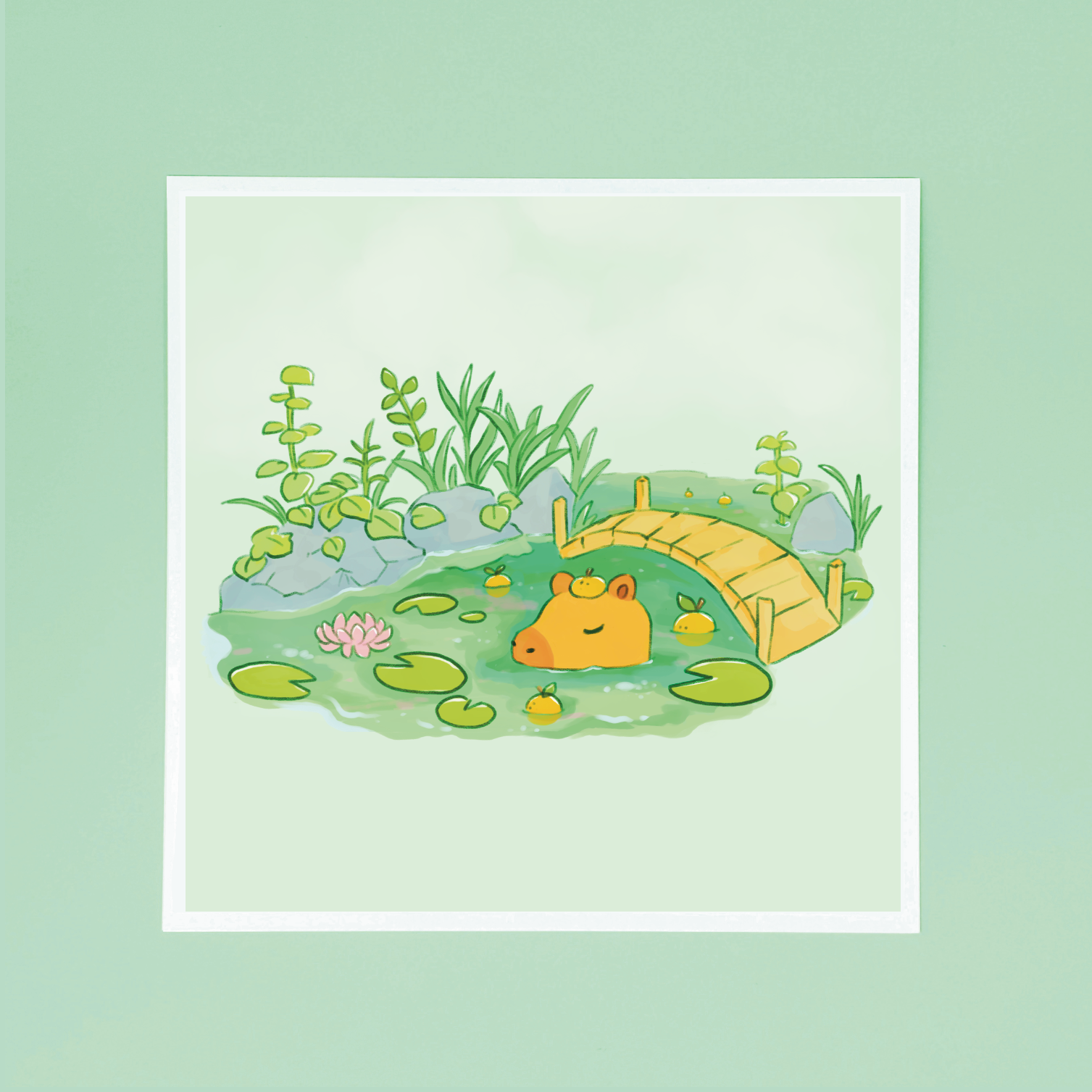 Capybara Print