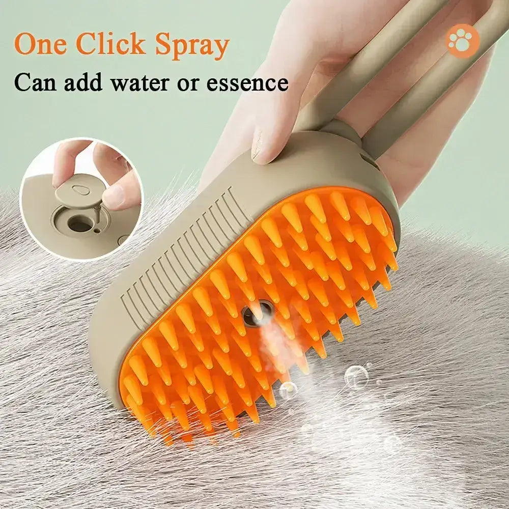 Splash & Soothe: Electric Water Spray & Massage Grooming Comb for Pets Paws Palace Stores Splash & Soothe: Electric Water Spray & Massage Grooming Comb for Pets