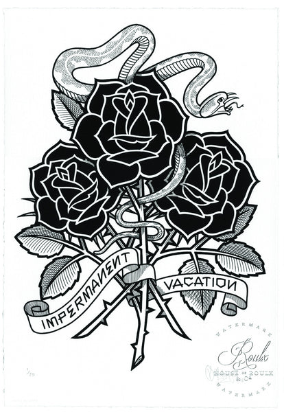 "Black Roses (Impermanent Vacation)" by Mike Giant ...