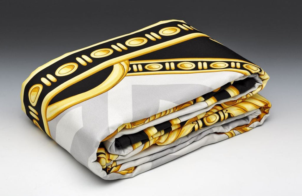 Versace La Coupe Des Dieux King Size Bed Duvet Cover Set 4 Pieces