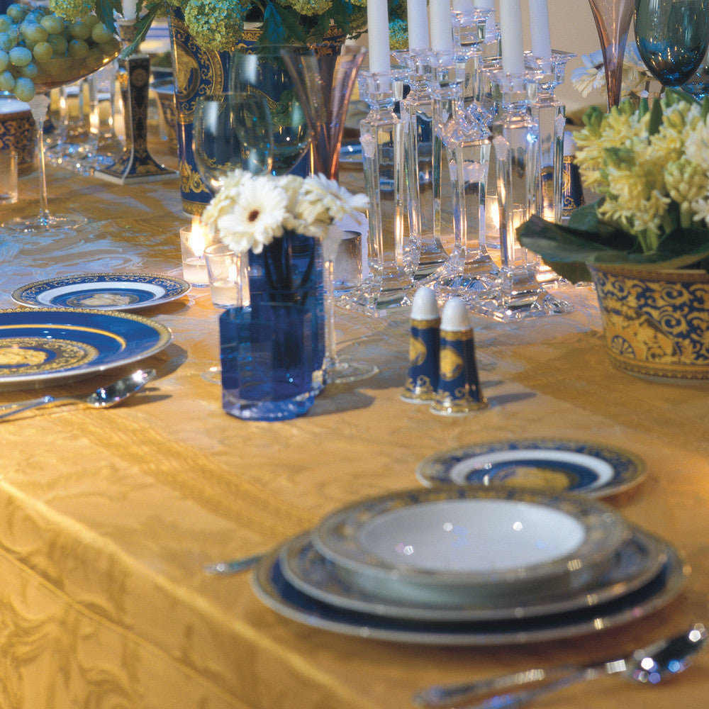 Versace Medusa Blue Dinnerware 5-Piece Place Setting – Fine et Flair ...