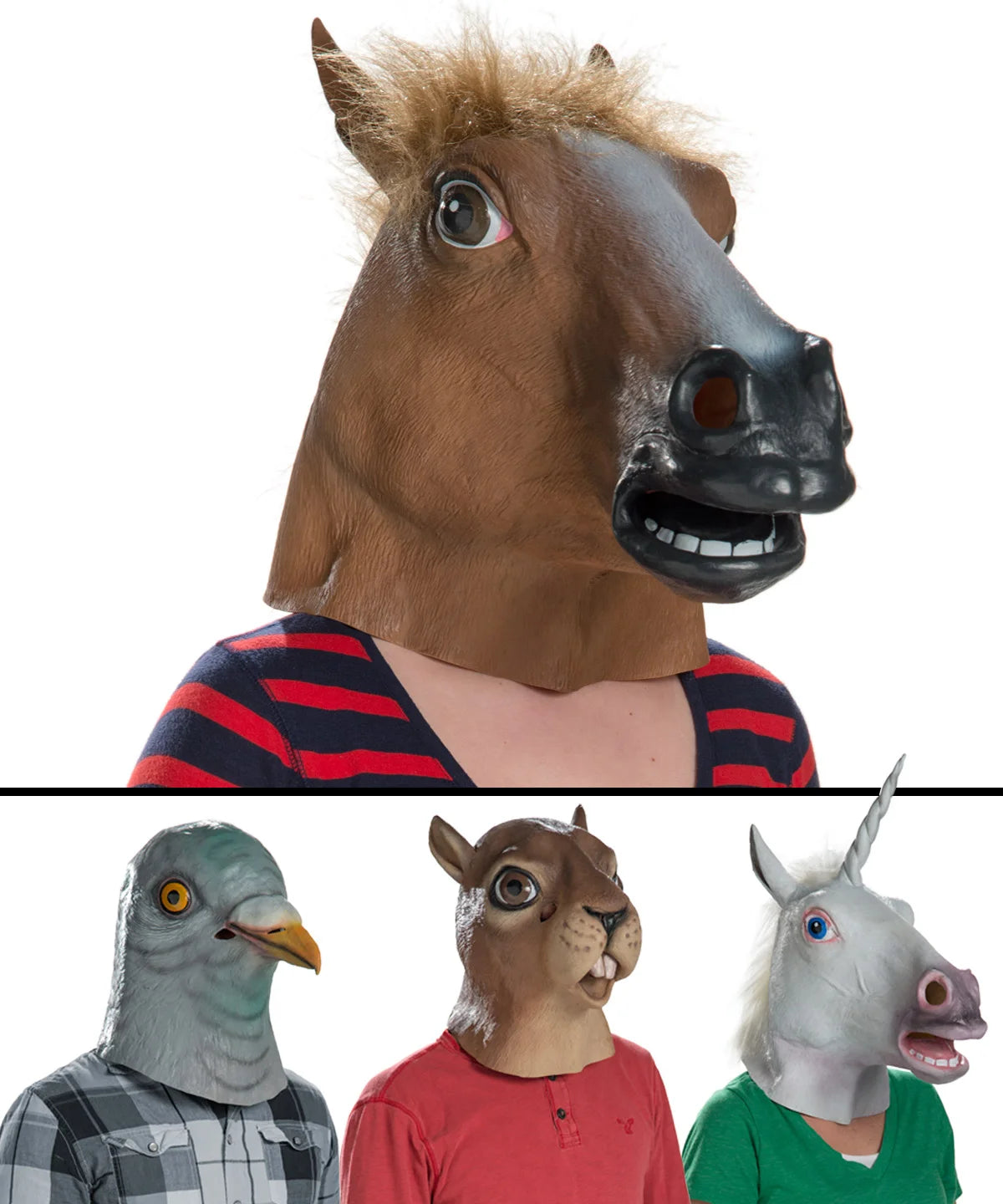 Creepy Animal Head Masks