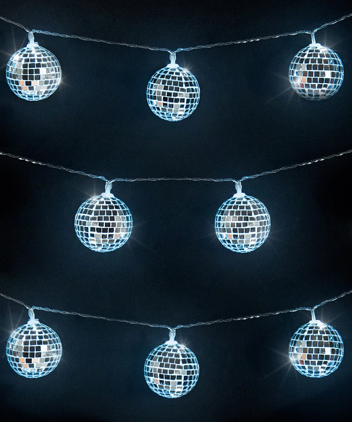 Mirror Ball String Lights