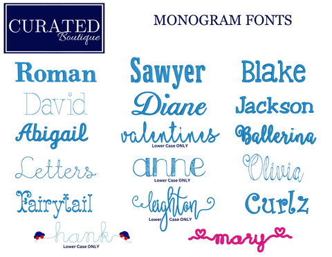 Name Fonts