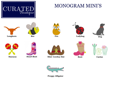 Monogram Mini's