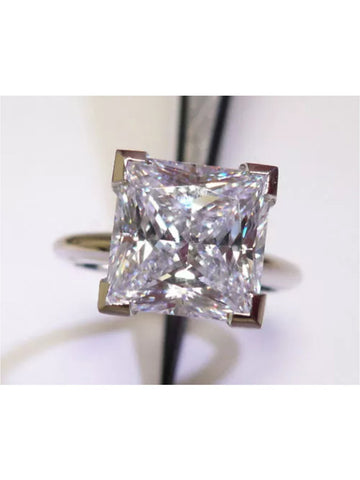 3ct Princess Cut Lab Created Diamond 