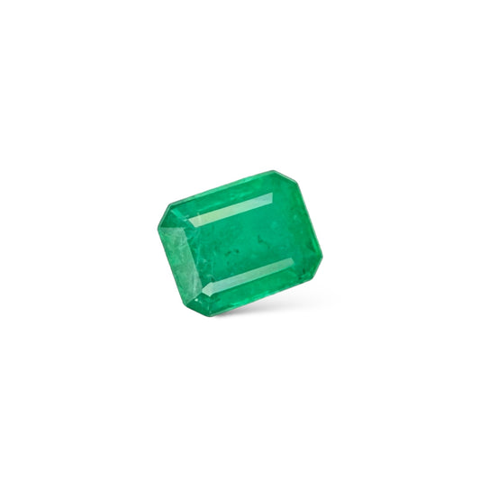 Natural Zambian Emerald Stone  2.01 carat   Emerald Cut 9X7.5 mm