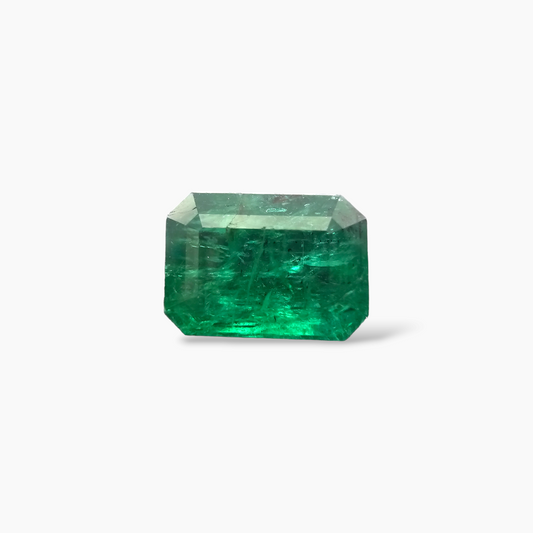 buy Natural Zambian Emerald Stone 5.36 Carats Emerald Cut ( 11.8x8.41x6.53 mm )