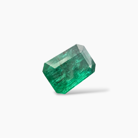 shop Natural Zambian Emerald Stone 5.36 Carats Emerald Cut ( 11.8x8.41x6.53 mm )