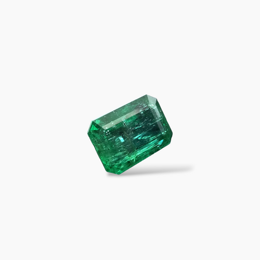 shop Natural Zambian Emerald Stone 7.47 Carats Emerald Cut ( 12x7 mm )