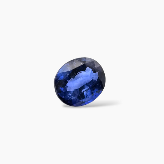 Natural Blue Sapphire Stone 3.11 Carats Oval Cut