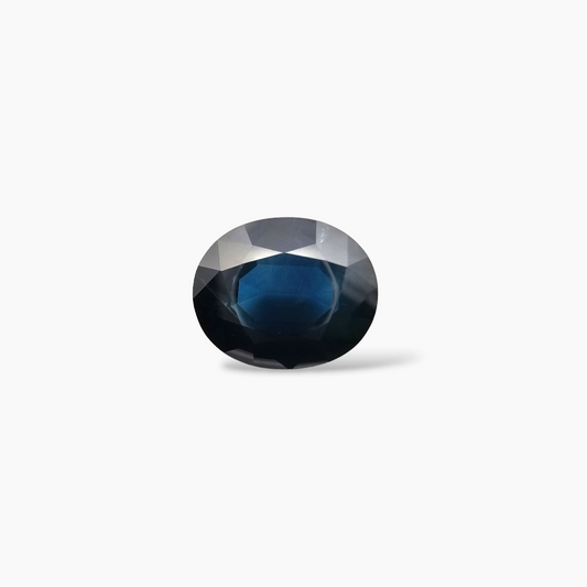 Natural Blue Sapphire Stone 9.05 Carats Oval Shape