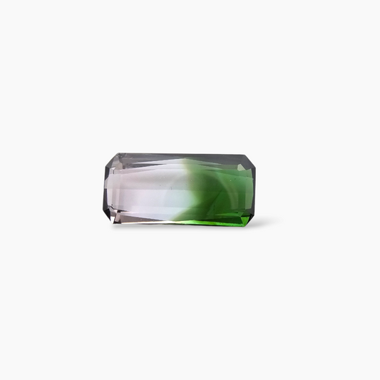 buy Natural Watermelon Tourmaline Stone 5.82 Carats Emerald Cut (16.3x7.9 mm)