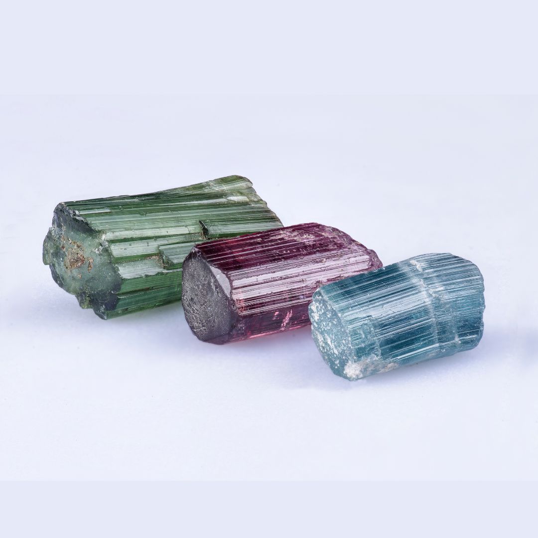 Tourmaline is a semi precious gemstone