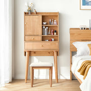Linspire Ceri Mirror Dressing Table with Stool-hover