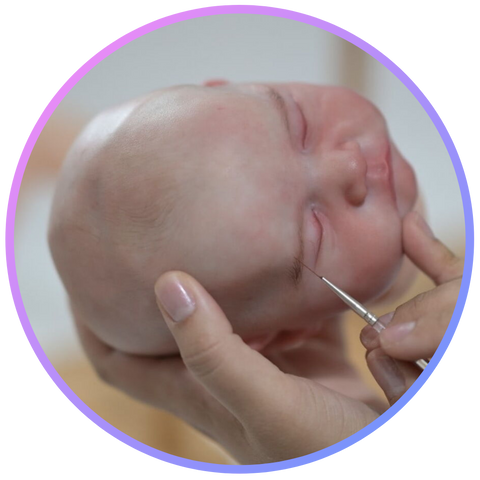 Bebê Reborn Realista de Silicone 50 cm - Pititica Reborn Bebê Reborn