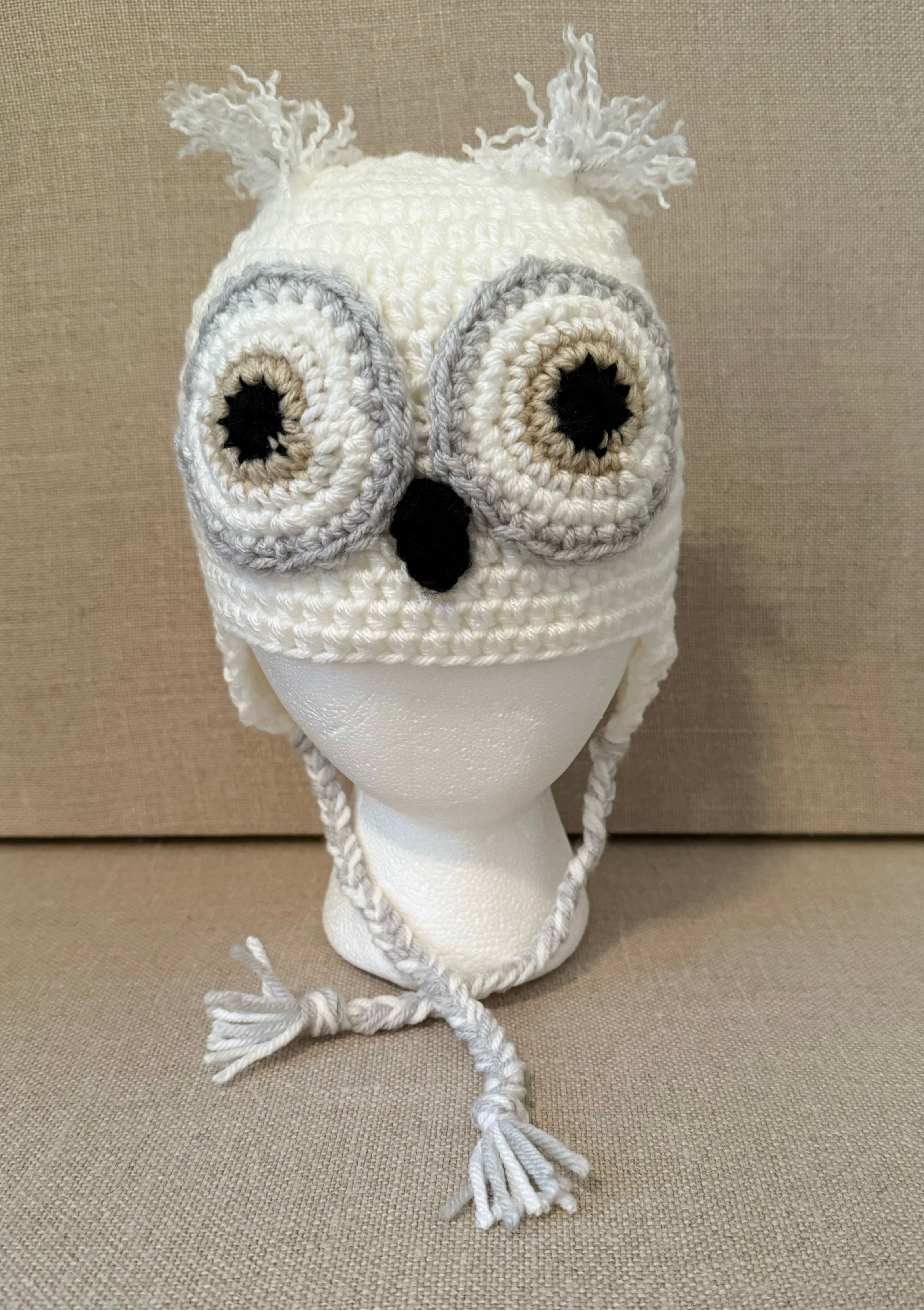 What a Hoot Owl ~Crocheted Beanie