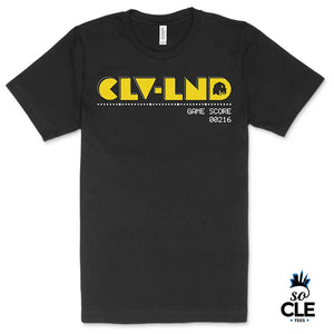 Cle Pacman Unisex Tee - Made Cleveland - Pac-man Shirt