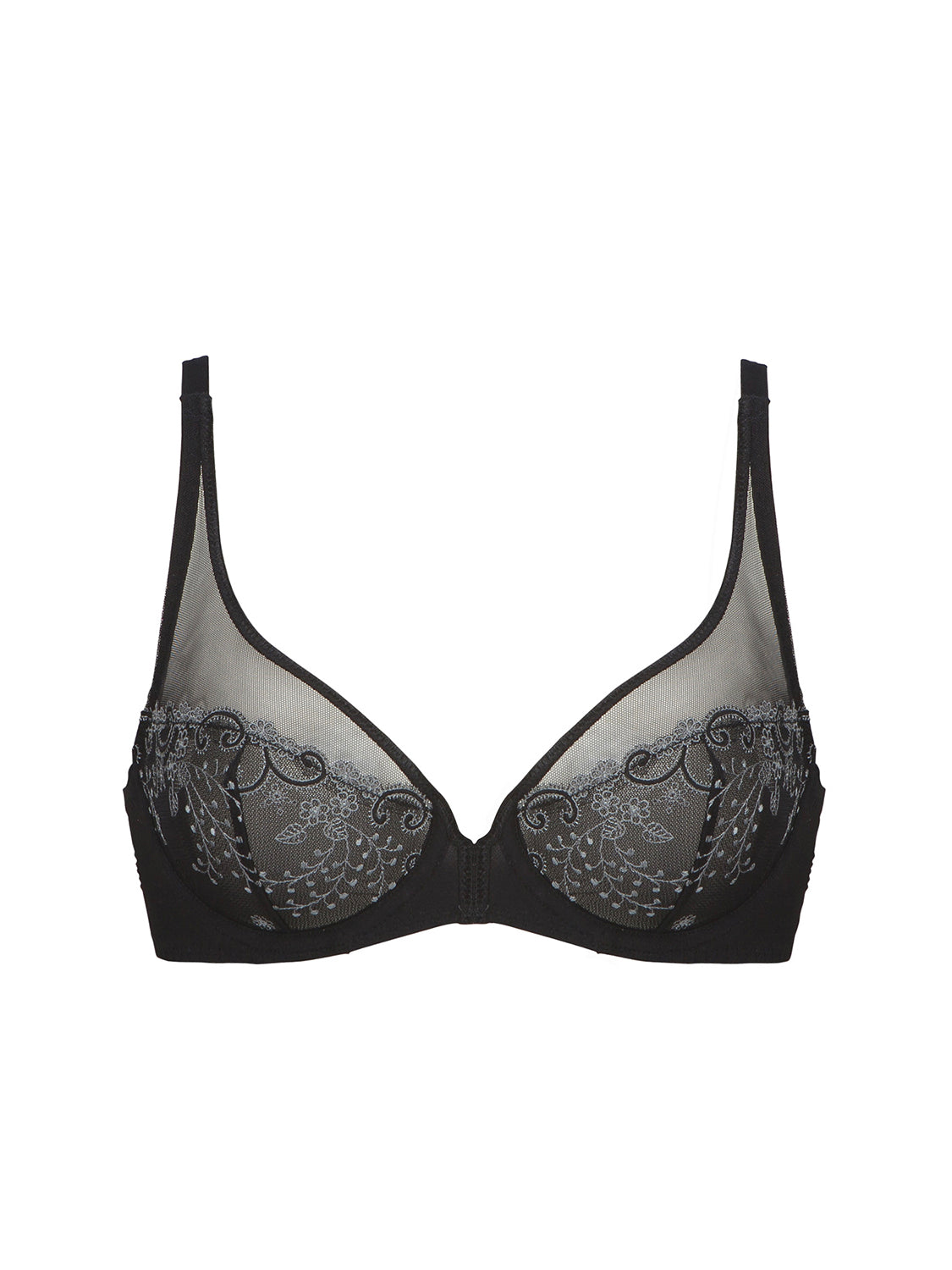 Delice Full Cup Plunge Bra - Moonlight