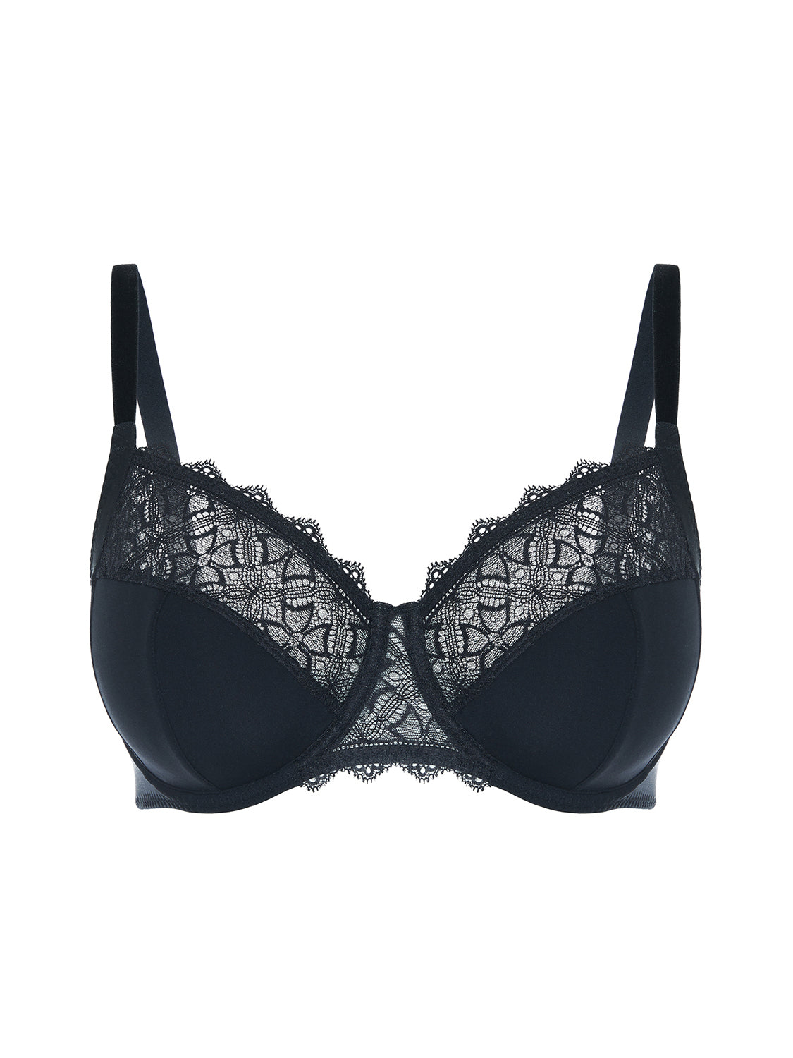 Escale Full Cup Control Bra - Black