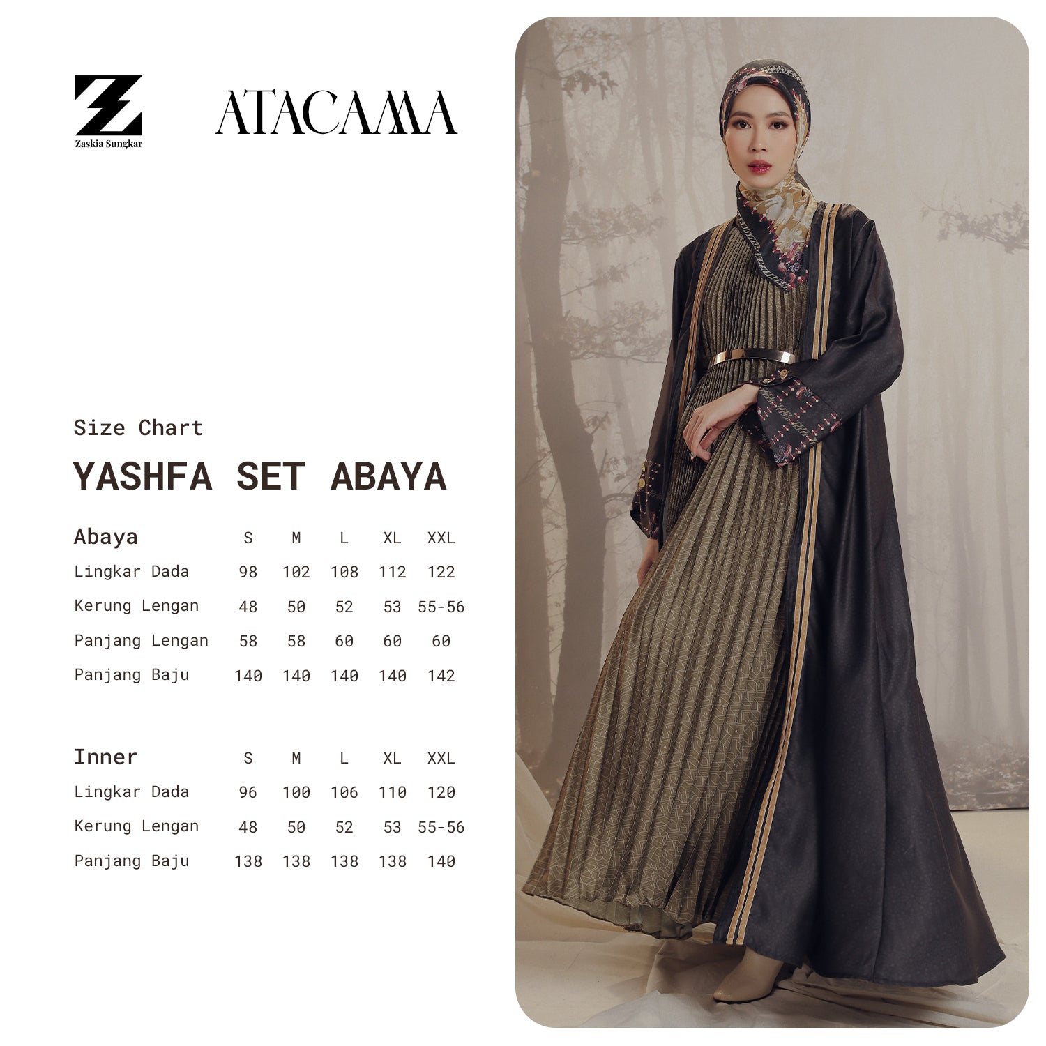 Yashfa Set Abaya