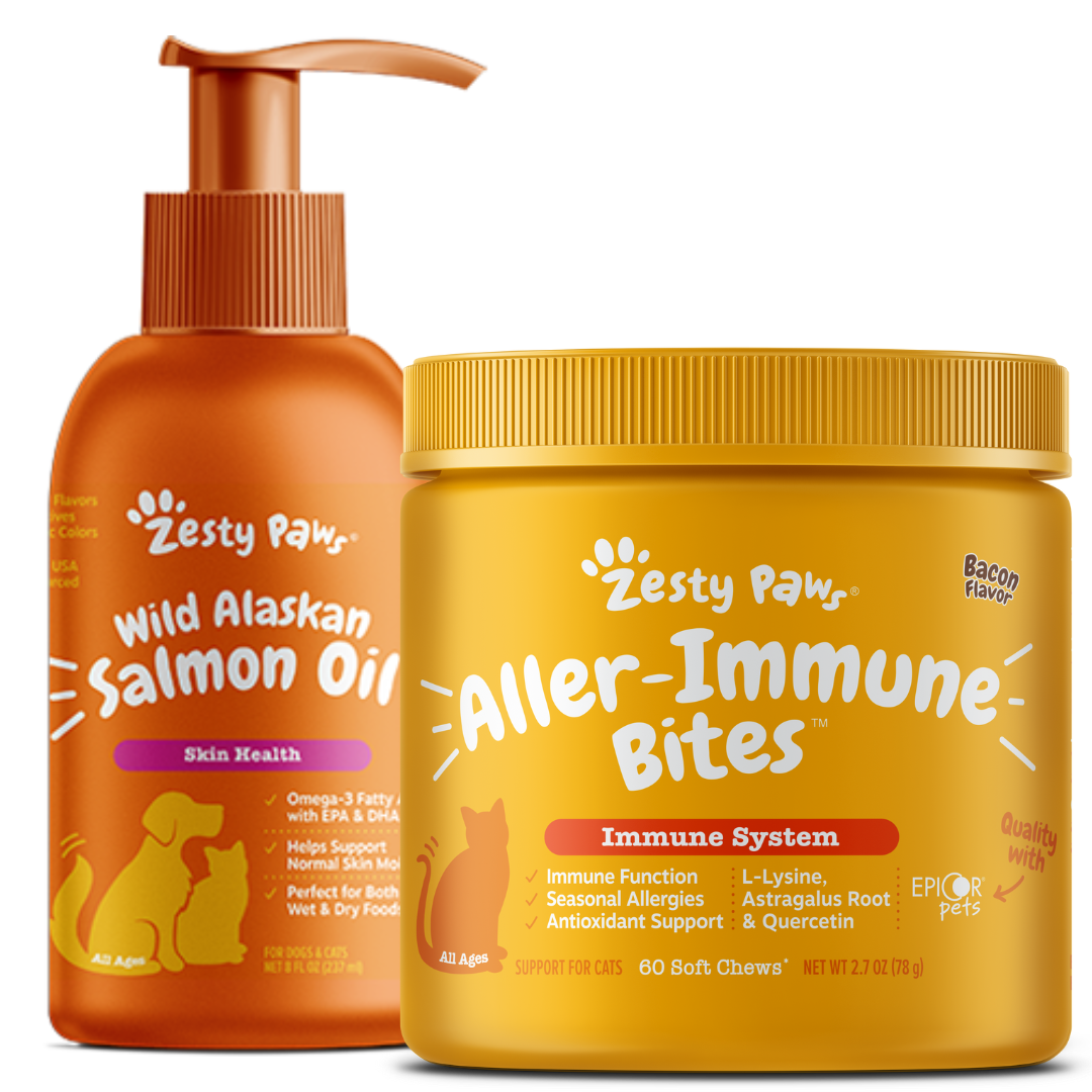 Cat Aller Immune + Salmon Oil Bundle