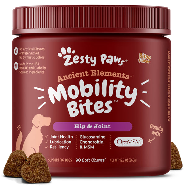 Zesty Paws 8-in 1 Multifunctional Bites Chicken 90ct — Concord Pet Foods &  Supplies