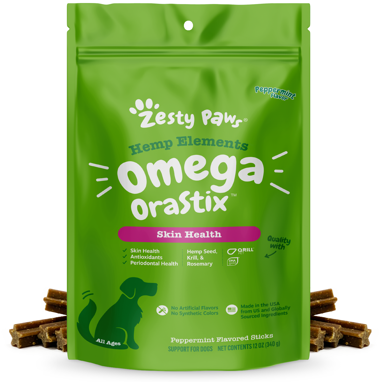 Hemp Elements™ Omega Ora Stix™ for Dogs