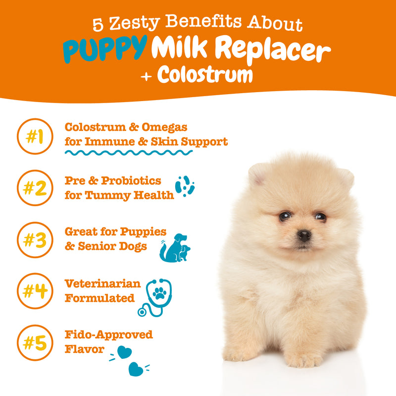 what is milk replacer for puppies