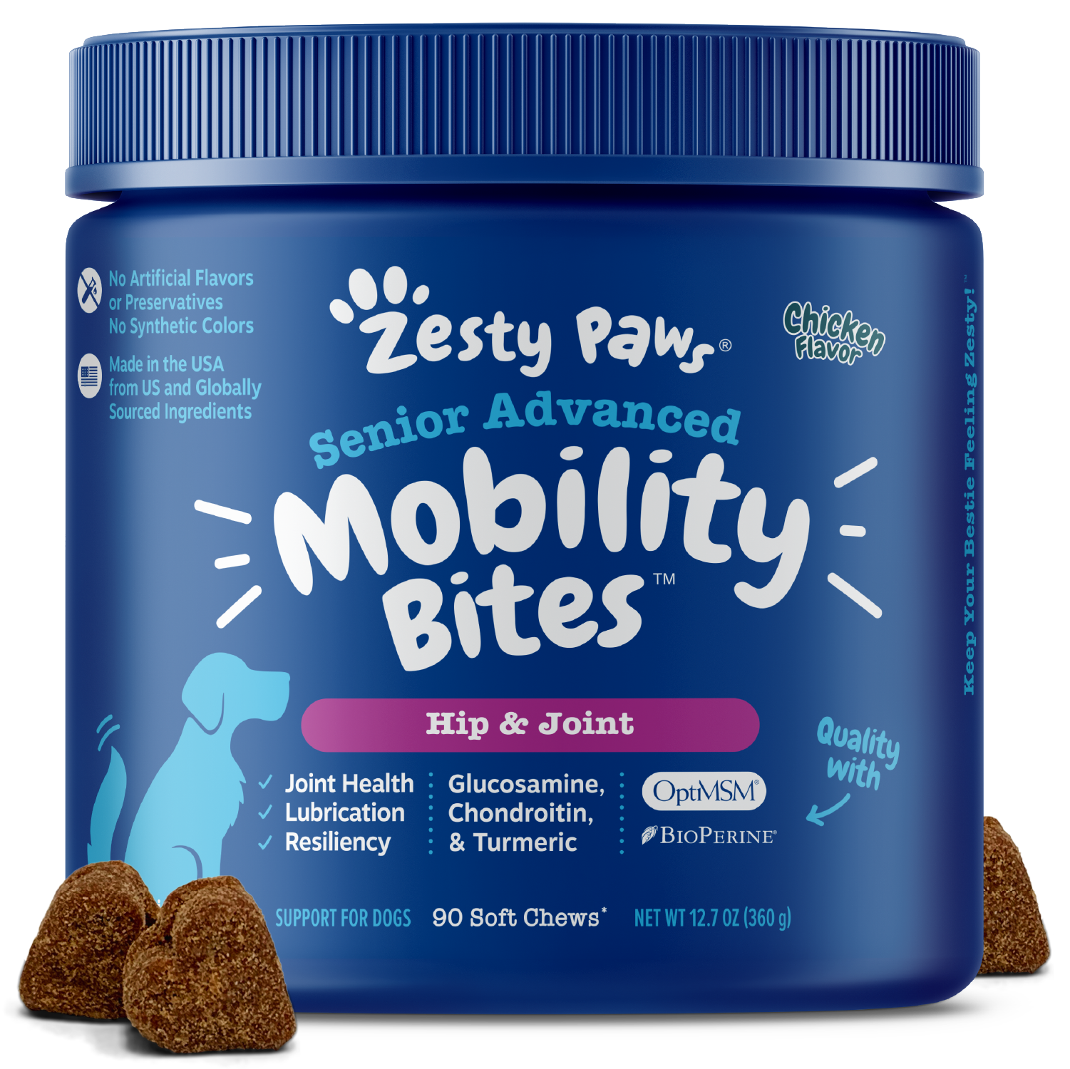 Mobility Bites™ for Senior Dogs - 1, 2, & 3 Packs!