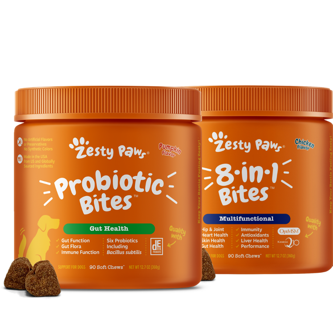 Multifunctional Bites + Probiotic Bites Bundle for Dogs